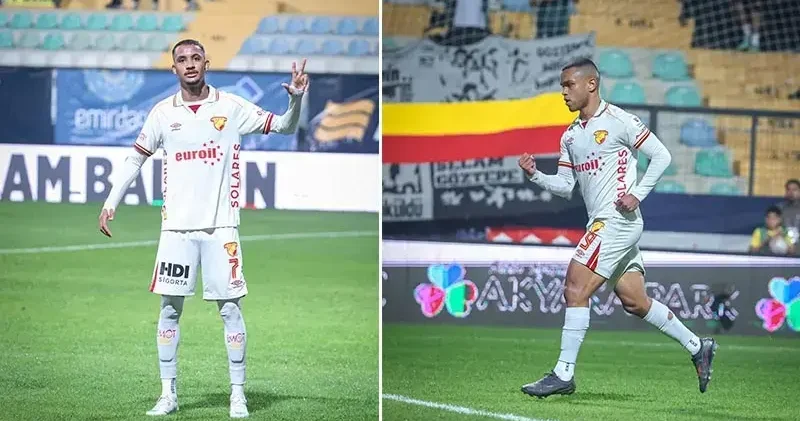 Göztepe nin forvetleri iş başında