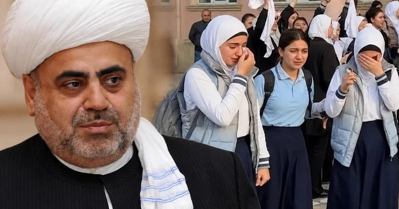 Azerbaycan Başmüftüsü, okullardaki başörtüsü yasağını böyle savundu