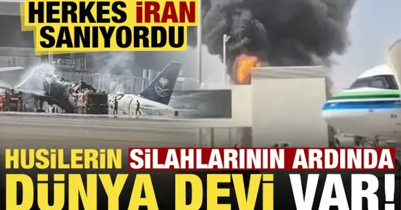 Husilerin silahlarının ardında o ülke var! Herkes İran sanıyordu...
