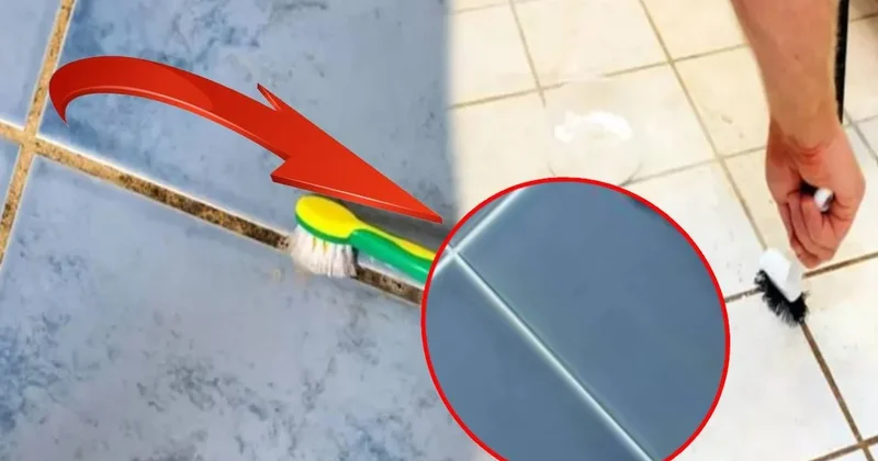 Fayans aralarını parlatan en etkili yöntem: Kısa sürede tüm lekeleri yok ediyor Sözcü Gazetesi