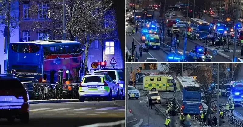 İsveç te otobüs durağa daldı: Ölü ve yaralılar var Dünya Haberleri