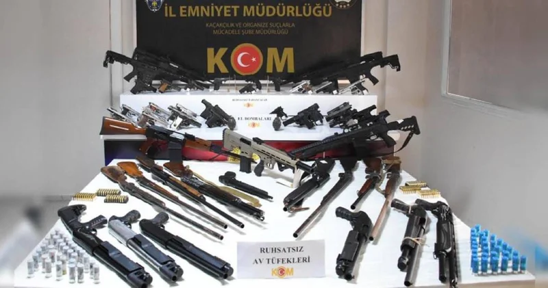 Sosyal medyada örgütlenmişler! Kaçak silah tacirlerine operasyon: 48 kişiden sadece 9 u tutuklandı