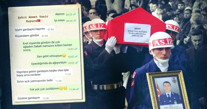 Şehit astsubayın kız kardeşi, ağabeyinin şehit olacağını rüyasında görmüş