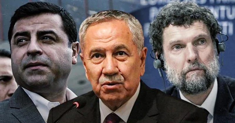 Demirtaş ve Kavala ile görüşen Arınç tan tahliye açıklaması