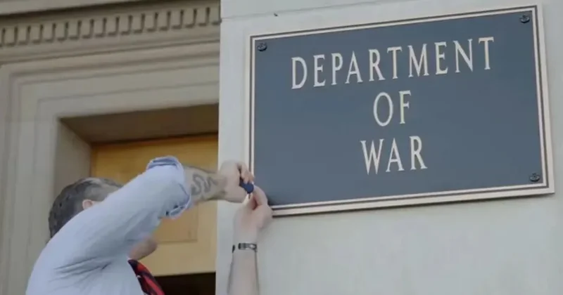 Tabela değişti, vidaları bakan çaktı Sözcü Gazetesi