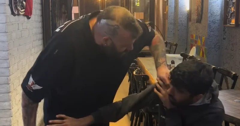 Son dakika: İstanbul da fenomen Bahadır Ünlü çalışanını beyzbol sopasıyla darp etti Son dakika haberleri