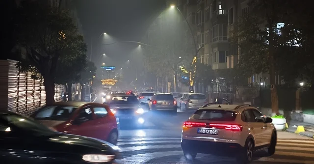 Keşan da sis etkili oldu, hava kirliliği arttı Edirne Haberleri