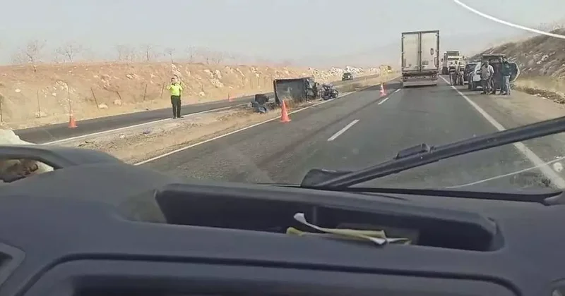 Siirt’te patpat devrildi: 1 yaralı