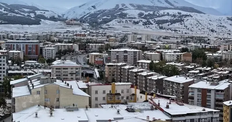Meteoroloji den Erzurum a kuvvetli sağanak ve kar uyarısı Erzurum Haberleri