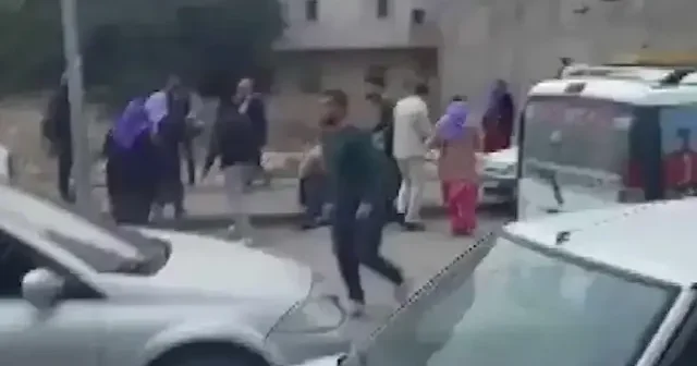 Şanlıurfa’da yediemin otoparkında ücret kavgası kamerada VİDEO İZLE