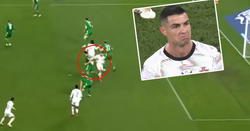 Ronaldo ya tarihi kırmızı kart! Şaşkına döndü Sözcü Gazetesi