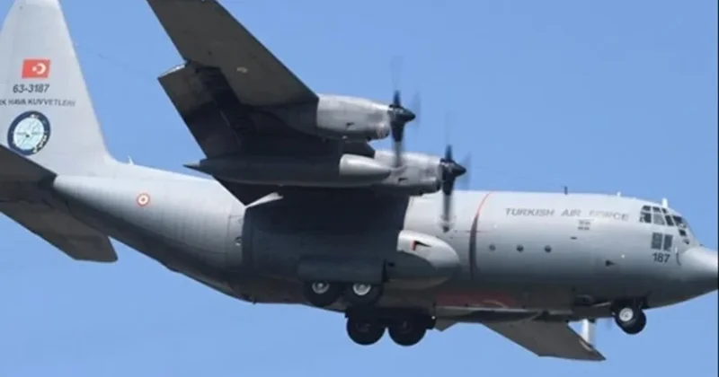 O uçağa 6 ton F 16 parçası yüklenmiş! Sözcü Gazetesi