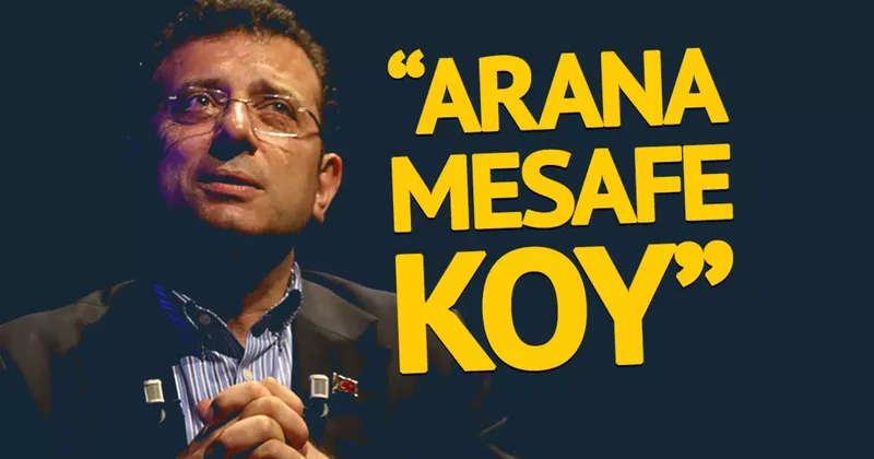 Özgür Özel e telkin etmişler: İmamoğlu ile arana mesafe koy