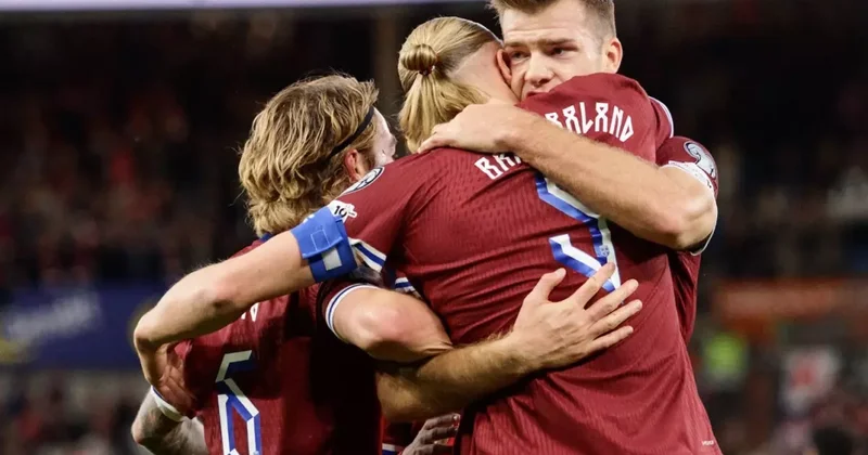 Sörloth ve Haaland ın ortaklığı: Rakiplerine acımadılar