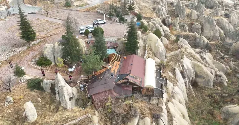 Kapadokya’da kaçak yapı için yıkım kararı
