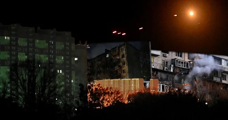 Rusya nın saldırısı Kiev i alevler içinde bıraktı: Ukrayna nın kalbinde bütün bölgeler vuruldu