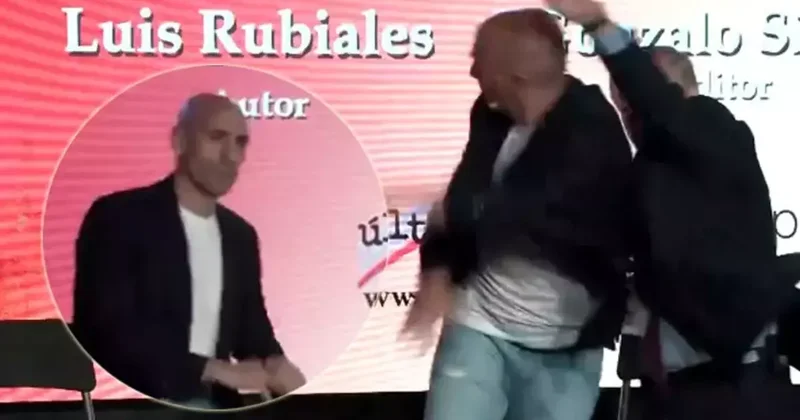 İspanya nın Futbol Federasyonu Başkanı Luis Rubiales e yumurtalı saldırı Fanatik Gazetesi Futbol Haberleri Spor