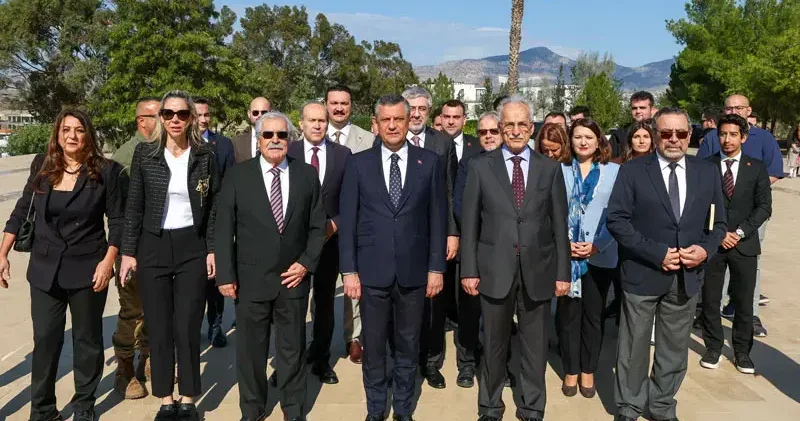 CHP Genel Başkanı Özel, KKTC’de