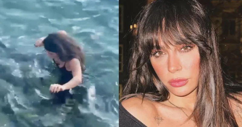 Yasemin Yürük telefonunu denize düşürdü Magazin haberleri