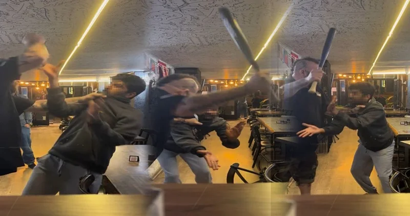 Emekçiyi beyzbol sopasıyla darbeden oyuncu gözaltına alındı: Beyoğlu nun göbeğinde skandal!