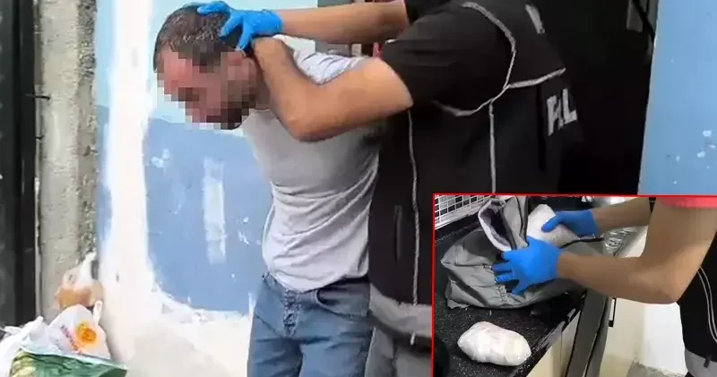 Piyasa değeri 10 milyon TL olan uyuşturucu ham maddesiyle yakalandı, suçu eski kiracısına attı