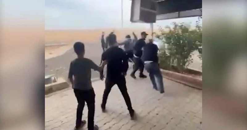 Yediemin otoparkında ücret kavgası: Tekme, tokat ve sopalar havada uçuştu