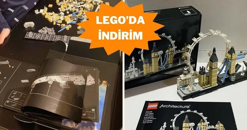 LEGO Architecture Londra setinde Gülümseten Kasım a özel fırsat başladı!