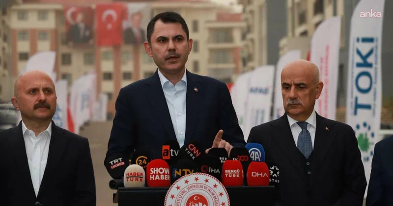 Şehircilik Bakanı Kurum: Asrın felaketine karşı asrın inşası