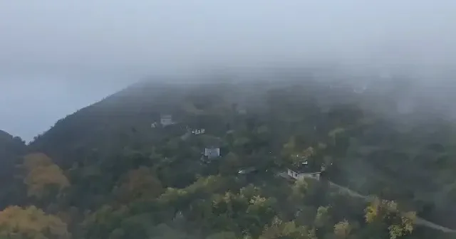 Tekirdağ’ın yüksek kesimlerinde sis kartpostallık manzara oluşturdu VİDEO İZLE