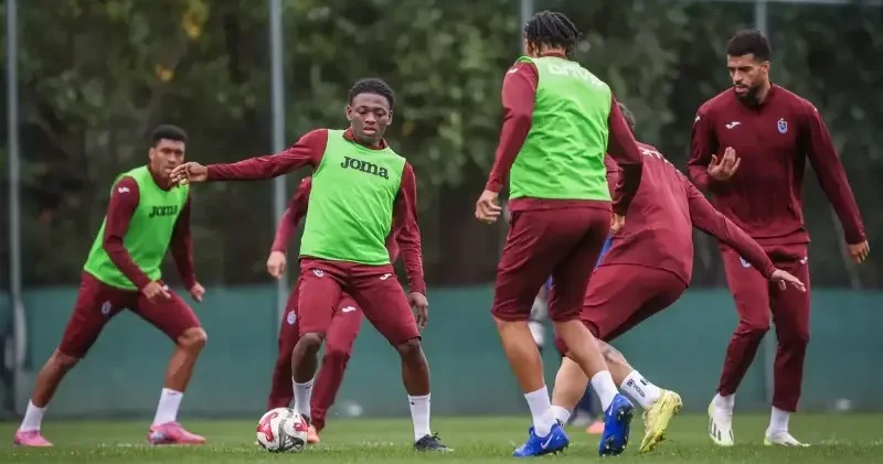 Trabzonspor’da RAMS Başakşehir maçı hazırlıkları devam ediyor Futbol Haberleri