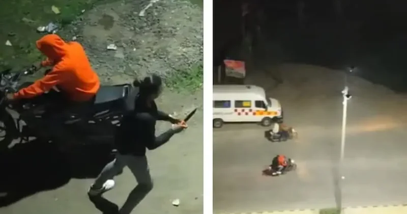 Damadı bıçaklayıp kaçan saldırgan dronla bulundu