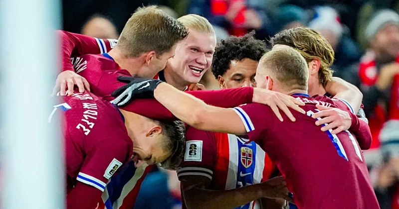 Sörloth ve Haaland ikilisi Norveç’i galibiyete uçurdu