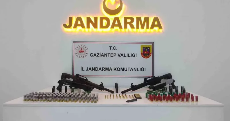 Gaziantep’te 29 adet ruhsatsız silah ele geçirildi: 2 şahıs tutuklandı