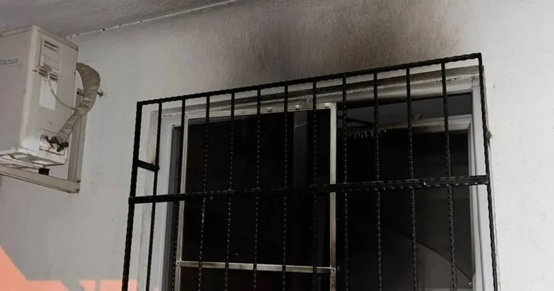 Boşanma aşamasındaki eşinin evini kundaklamaya çalıştı