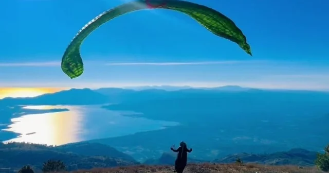 Köyceğiz Gölgören Dağı yamaç paraşütüne uygun bulundu Muğla Haberleri
