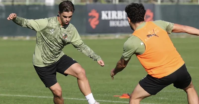 Alanyaspor da Trabzonspor maçı mesaisi başladı!