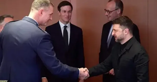 Ukrayna Devlet Başkanı Zelenski ABD heyeti ile bir araya geldi VİDEO İZLE