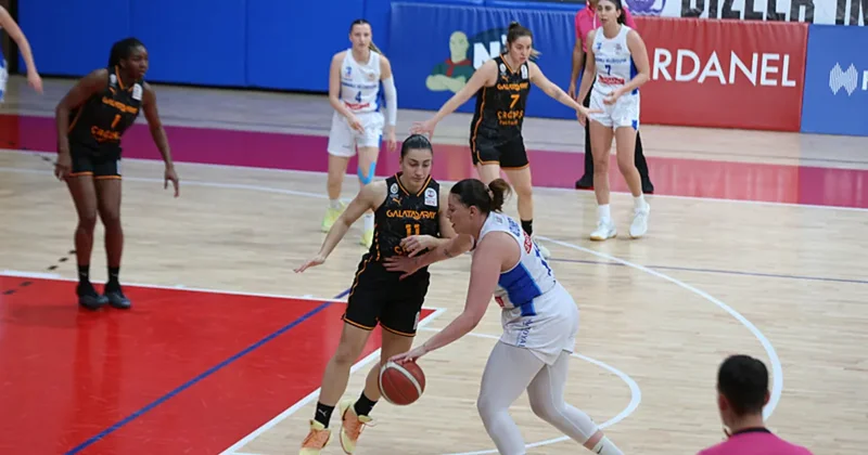 Galatasaray Çağdaş Faktoring deplasmanda rahat kazandı