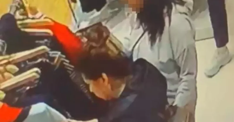 Kılıktıktan kılığa giren cep telefonu hırsızı kadın kamerada