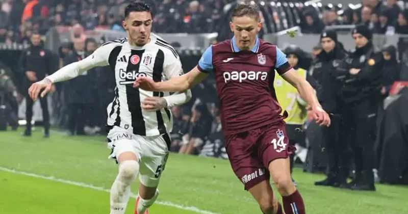 Süper Lig de haftanın maçı! Trabzonspor Beşiktaş: Muhtemel 11 ler