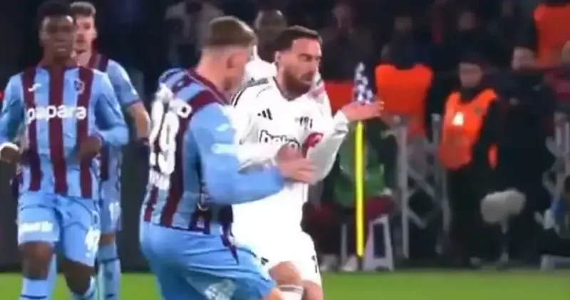 Orkun Kökçü nün Serdar Saatçı ya yaptığı hareket kırmızı kart mı? Futbol Haberleri