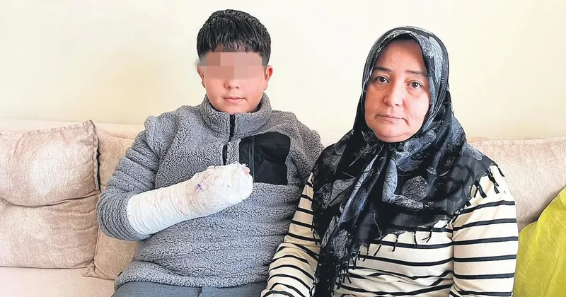 ‘Oğlum okula gitmek istemiyor’