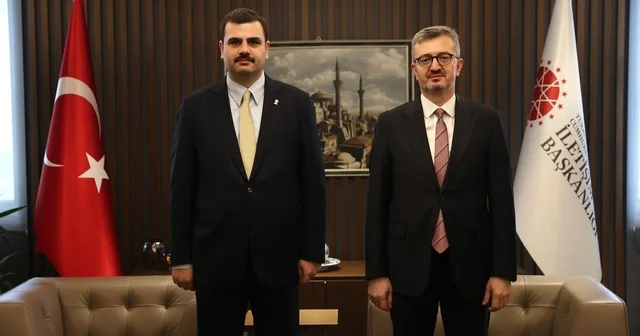 AK Parti Genel Sekreteri İnan dan Cumhurbaşkanlığı İletişim Başkanı Duran a ziyaret Ankara Haberleri