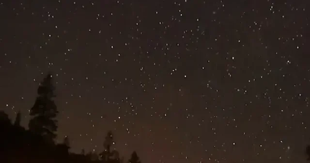 Kaliforniya da Geminid meteor yağmuru görüntülendi VİDEO İZLE