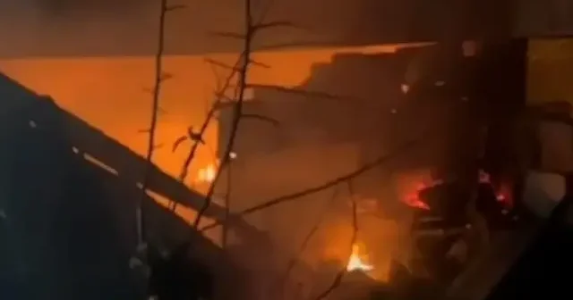 Artvin’de yangın: 2 katlı ev kül oldu VİDEO İZLE