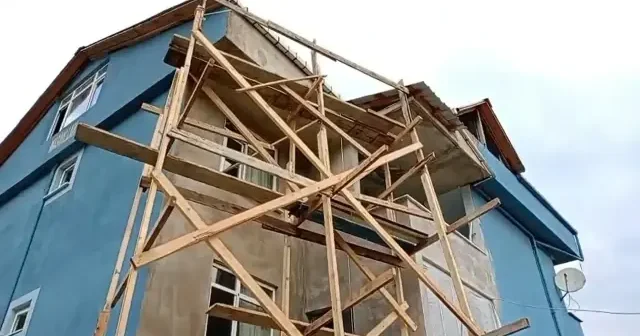 Rizeli vatandaşın iskele kurma yöntemi hayran bıraktı VİDEO İZLE