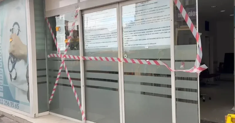 Beyoğlu nda özel hastaneye ateş açıldı