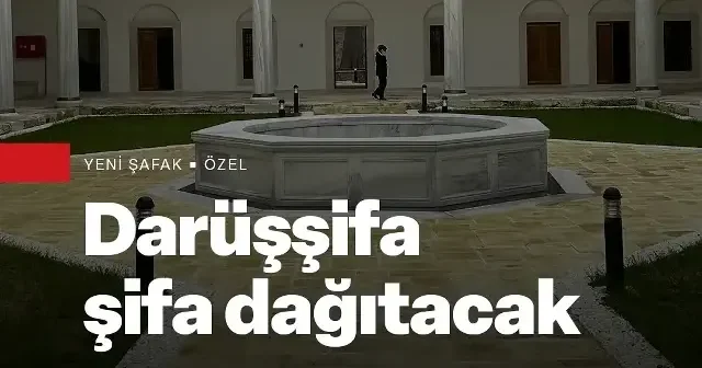 Süleymaniye Darüşşifası yeniden açıldı: Tarihi mekanda modern psikoterapi dönemi VİDEO İZLE