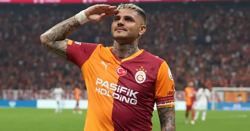 Galatasaray da Mauro Icardi tarihe geçmeye hazırlanıyor! 4 gol daha atarsa... Galatasaray Haberleri