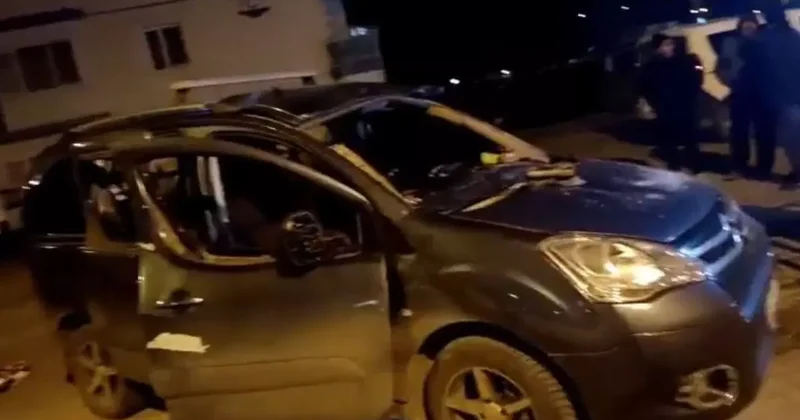 Sigara içmek istediği esnada otomobilinde yaşanan patlama sonucu 1 kişi yaralandı